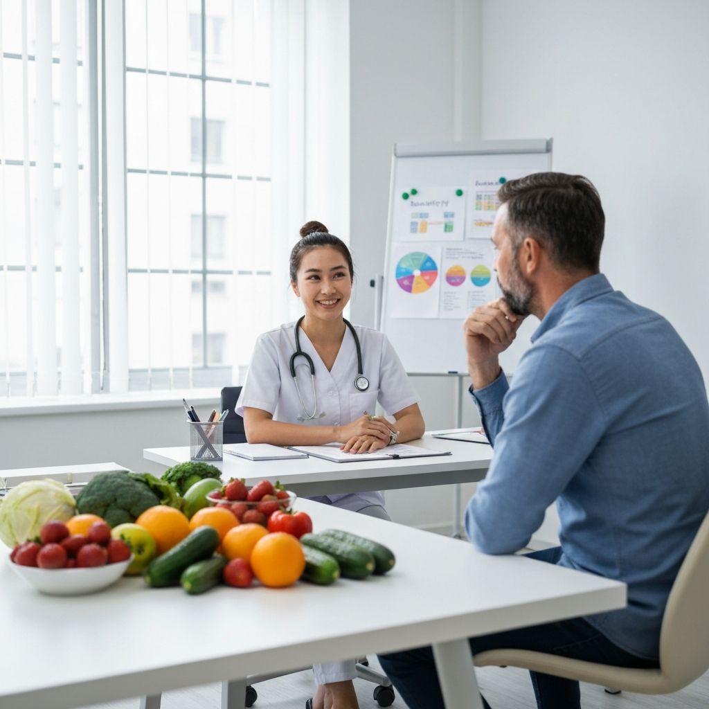 Beslenme danışmanlığı görüşmesi